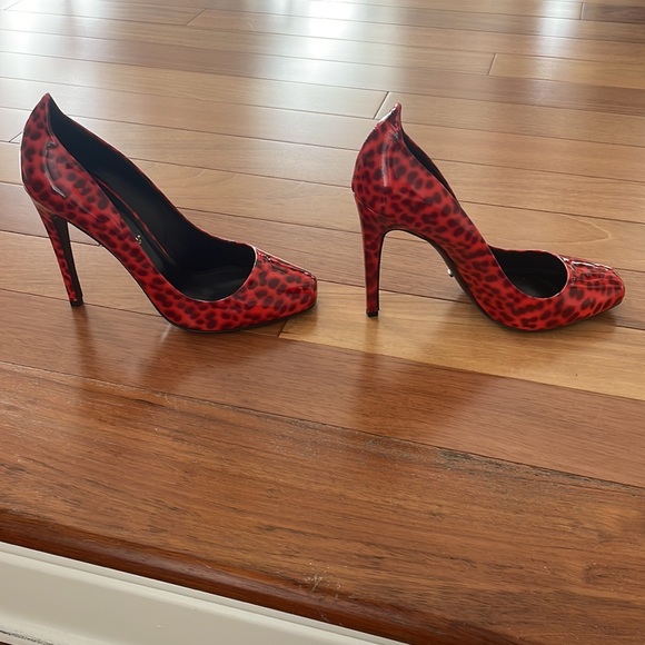Jerome C Rousseau - Aizza Leopard Patent Red - 39.5 - Picture 3 of 5